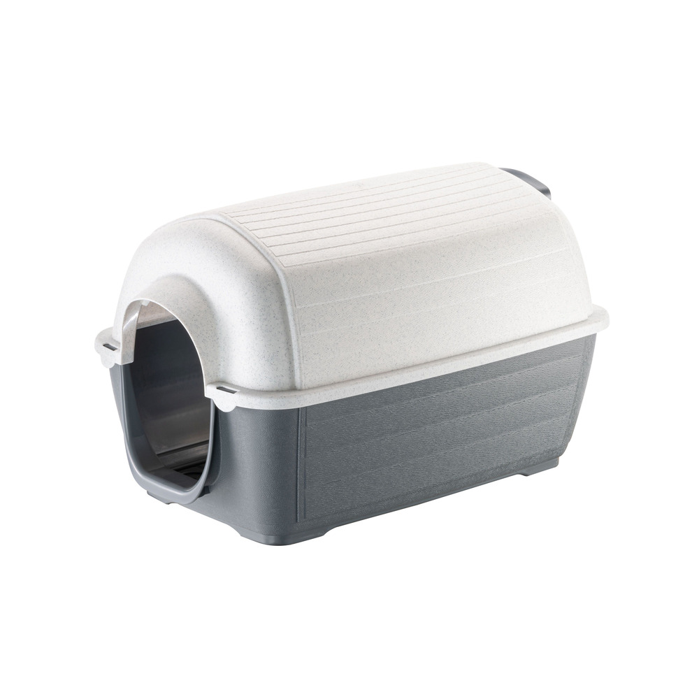 Ferplast niche d'extérieur pour chiens kenny mini, habitat pour chiens en résine thermo-plastique, résistant aux chocs et rayons