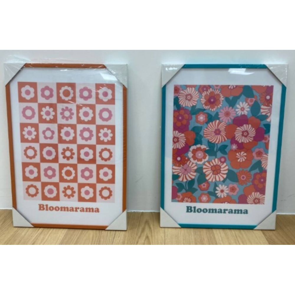 Affiche encadrée cha cha pop 50x70cm