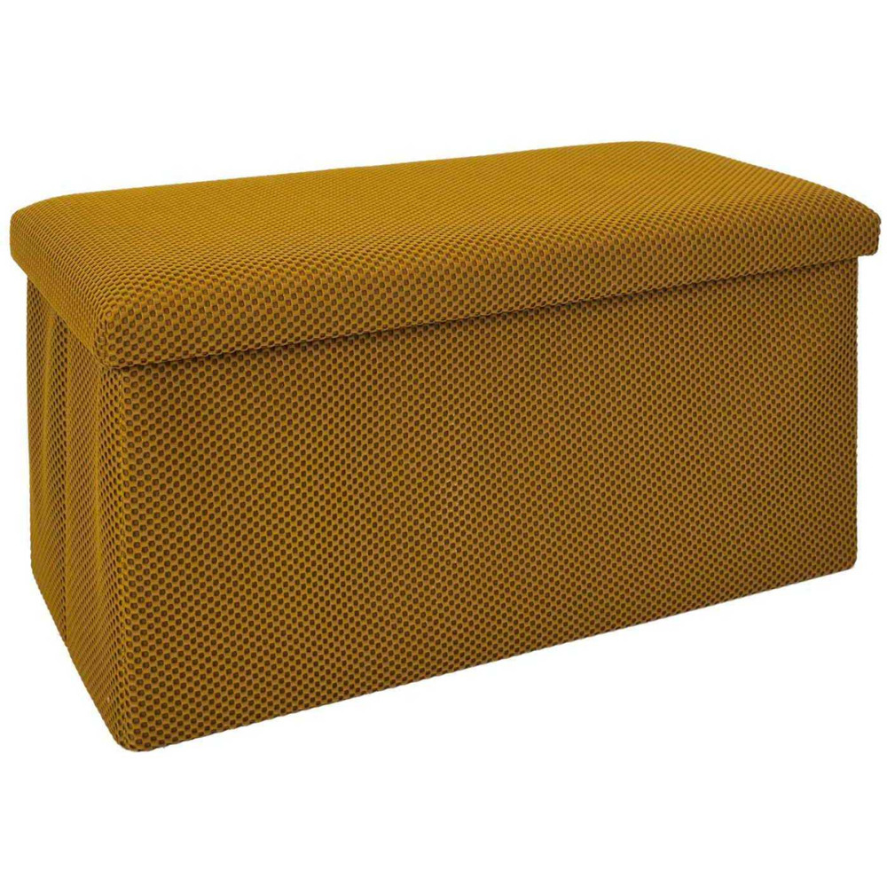 Coffre banc pliable en tissu atome