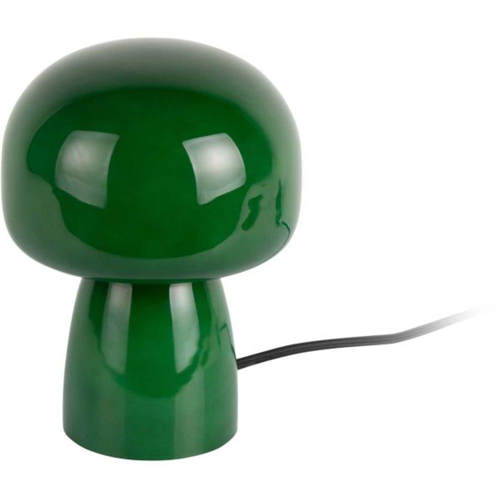 Lampe de table en verre fervor vert