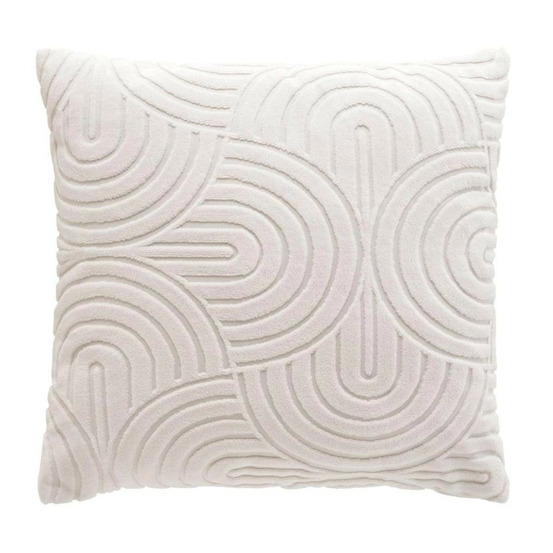 Housse de coussin bouclette