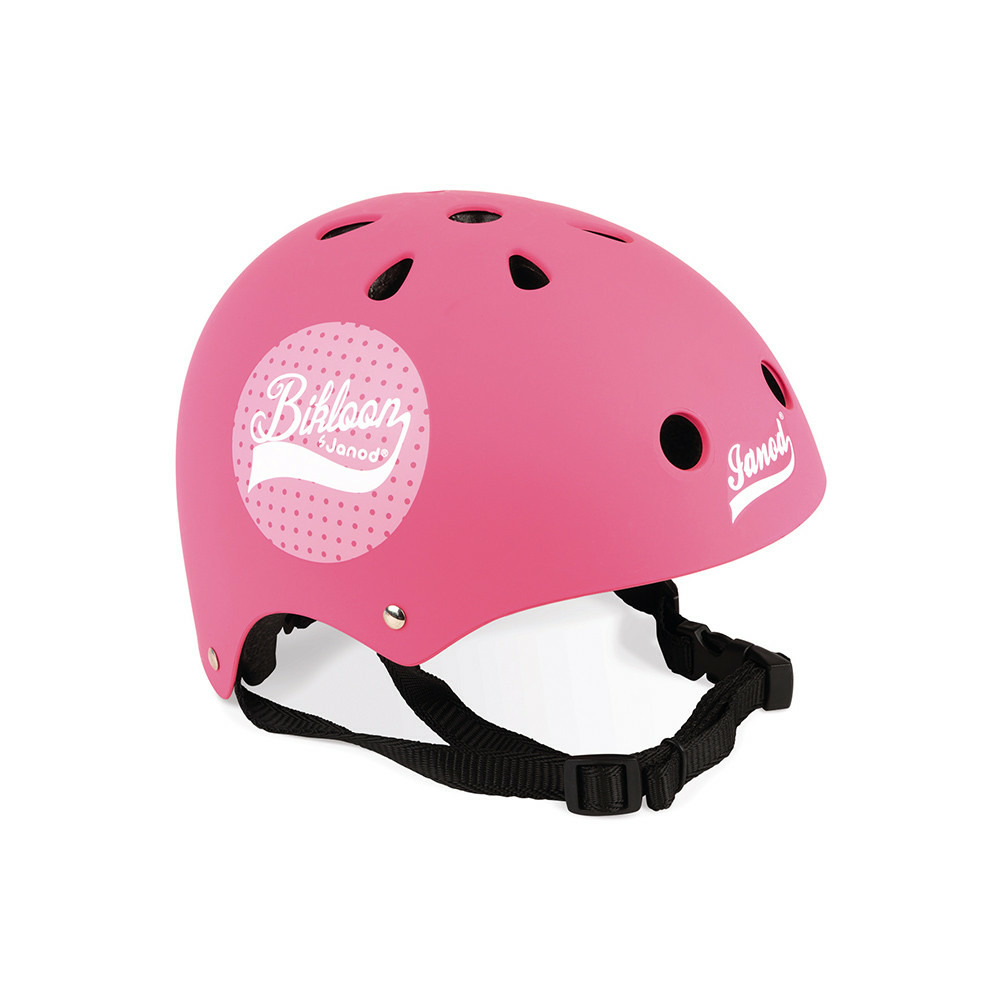 Casque rose pour draisienne