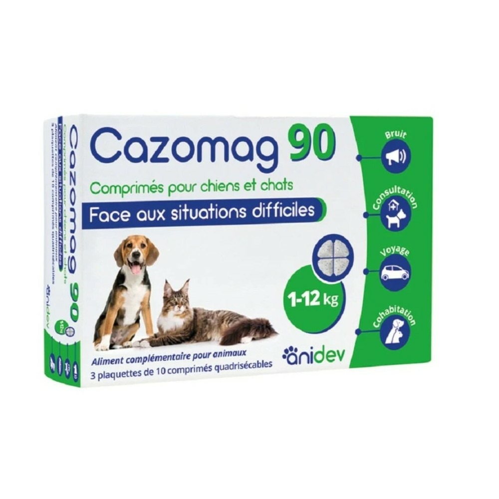 Cazomag 90 30 comprimes