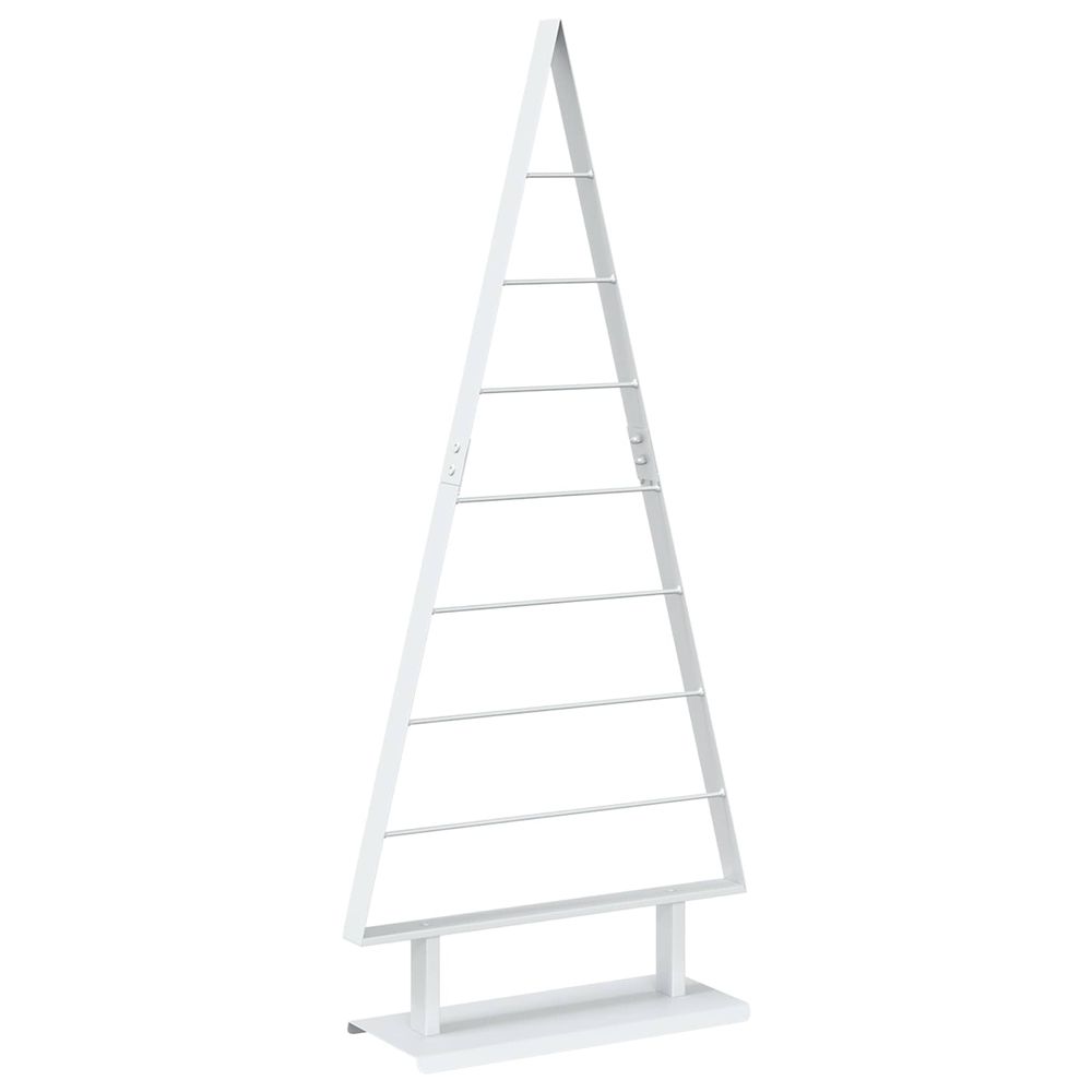 Arbre de noël en métal kuopio 125 cm acier blanc