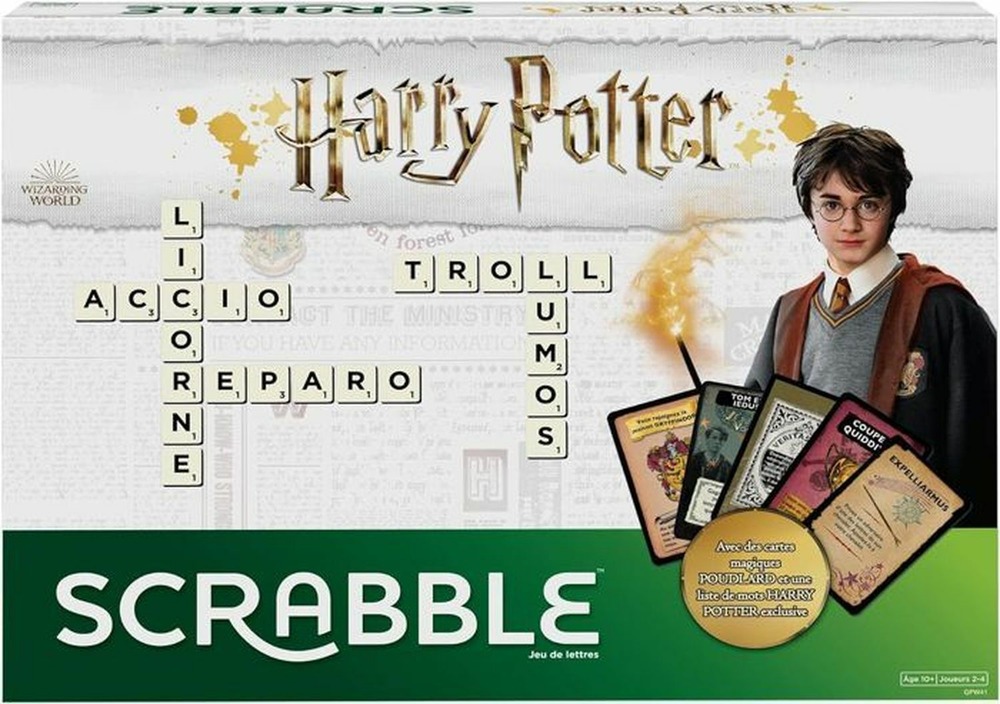 Mattel games - scrabble harry potter et de lettres