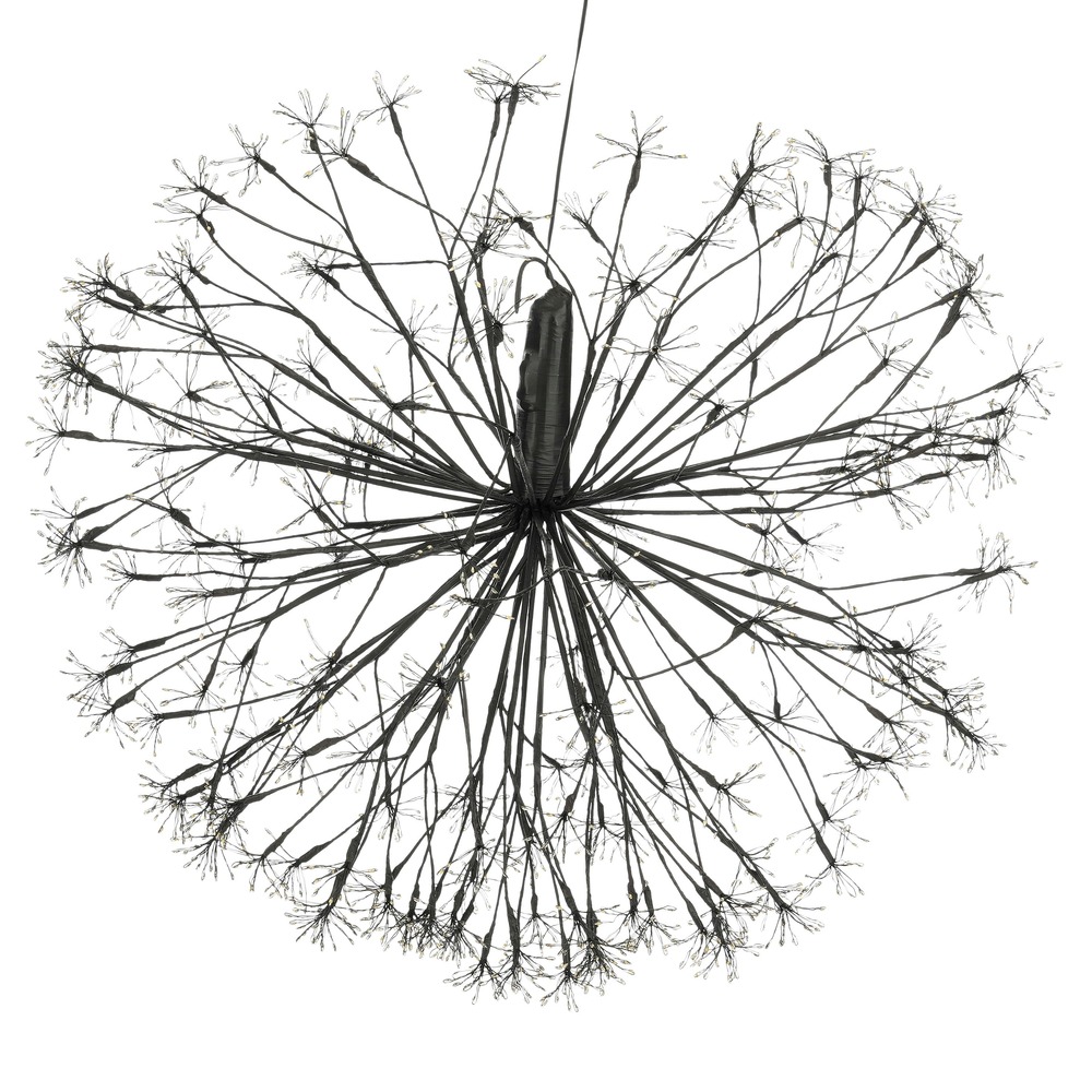 Luca lighting - boule de noël led blanc chaud d70