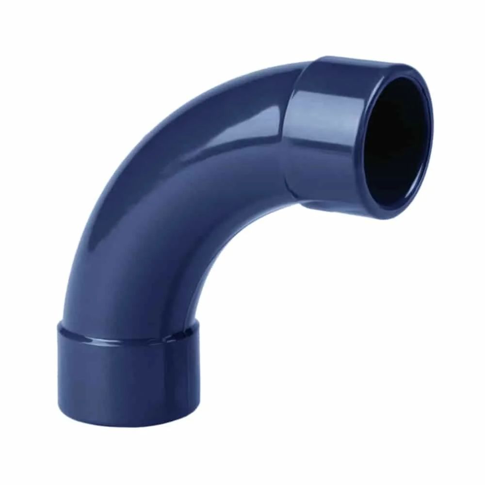 Coude pvc 90 degrés 50mm pn16 - raccord plomberie durable