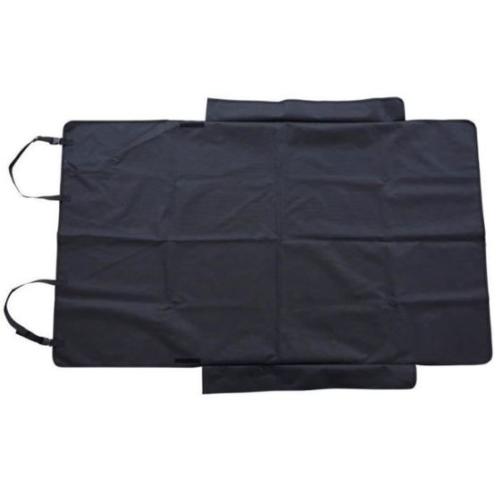 Couverture de protection voiture - kerbl - economy - noir - rembourrée et lavable a 30°c - oxford résistant