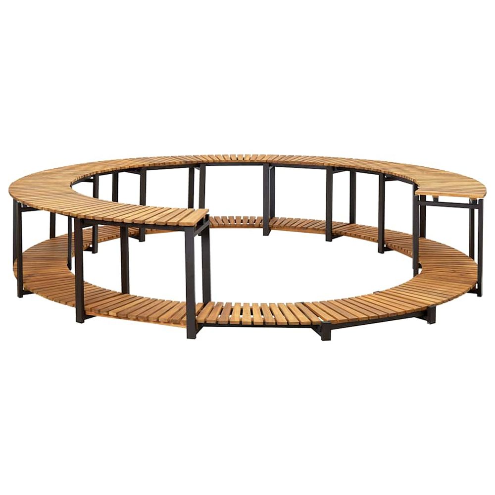 Cadre de spa 273x53 cm bois d'acacia massif