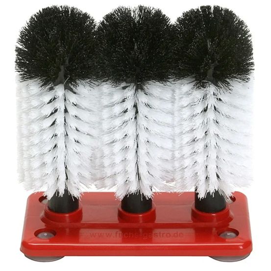 Brosse lave verre, ensemble de brosses à laver le verre - profis - gr-1 - 3 x 18 cm