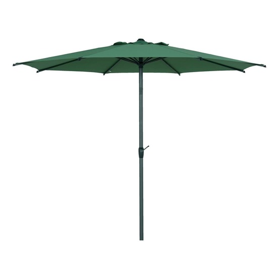 Parasol droit rond inclinable loompa 3m vert olive