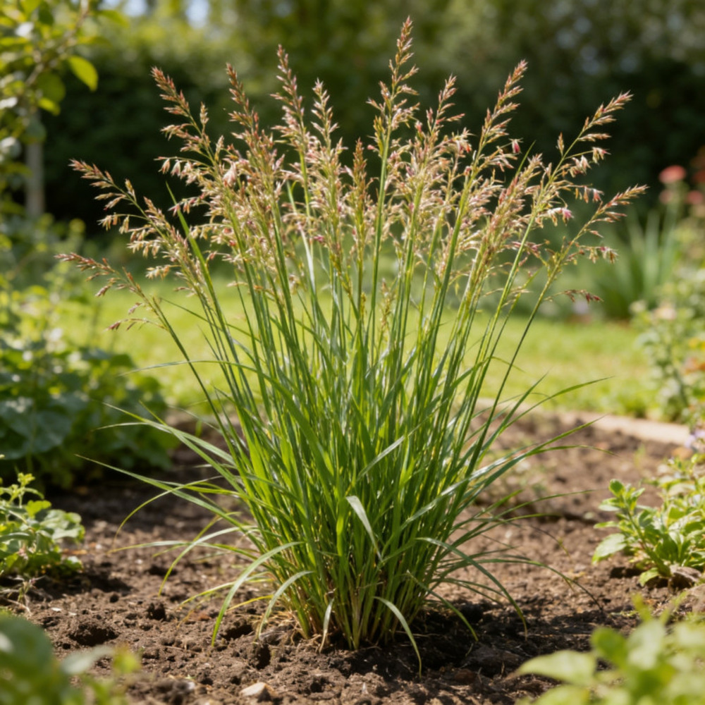 Panic érigé virgatum apache rose 20cm pot 23cm - panicum virgatum apache rose
