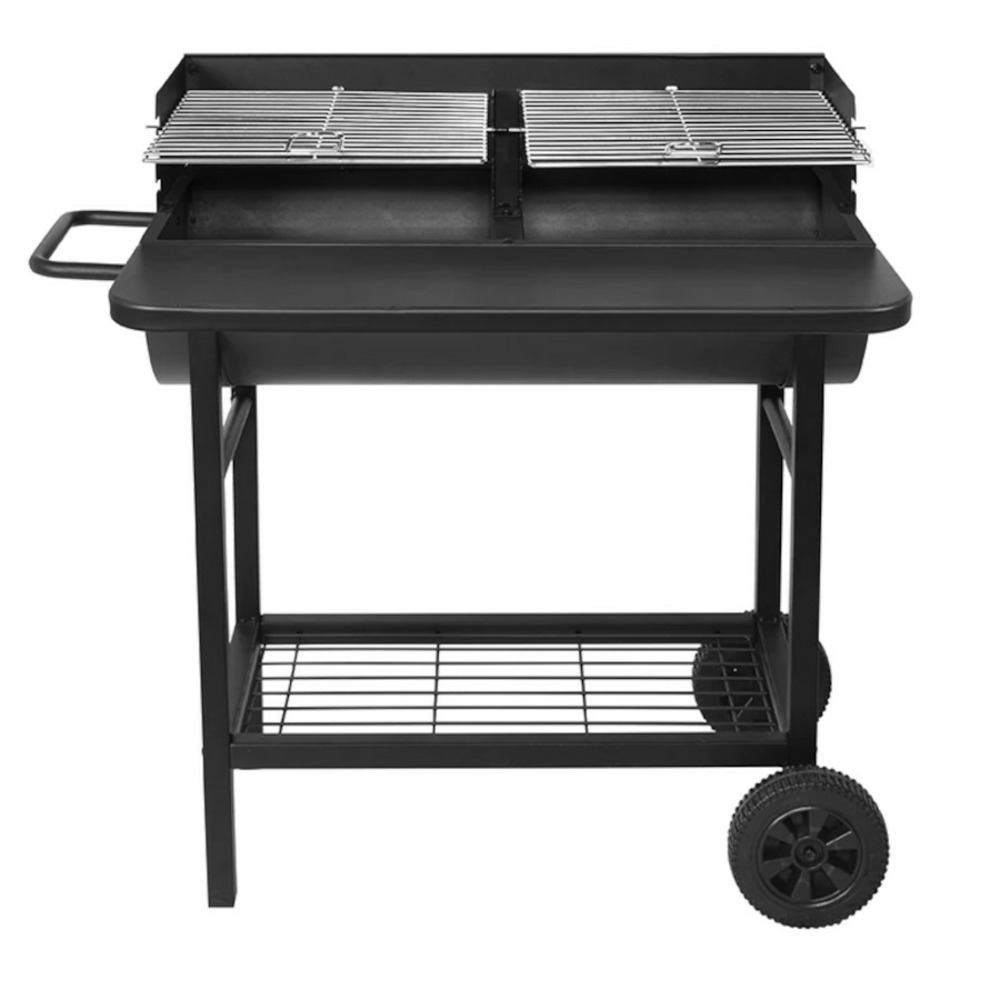 Barbecue à charbon 71x35. 5cm avec chariot - smoker one