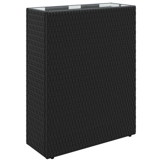 Grand pot noir 55 x 22 x 70 cm polyrotin
