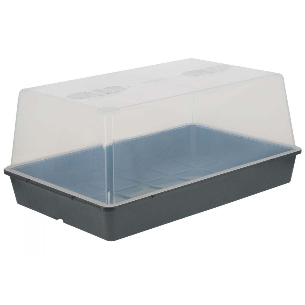 Mini-serre non chauffante en plastique rigide 59 x 39 x 27 cm