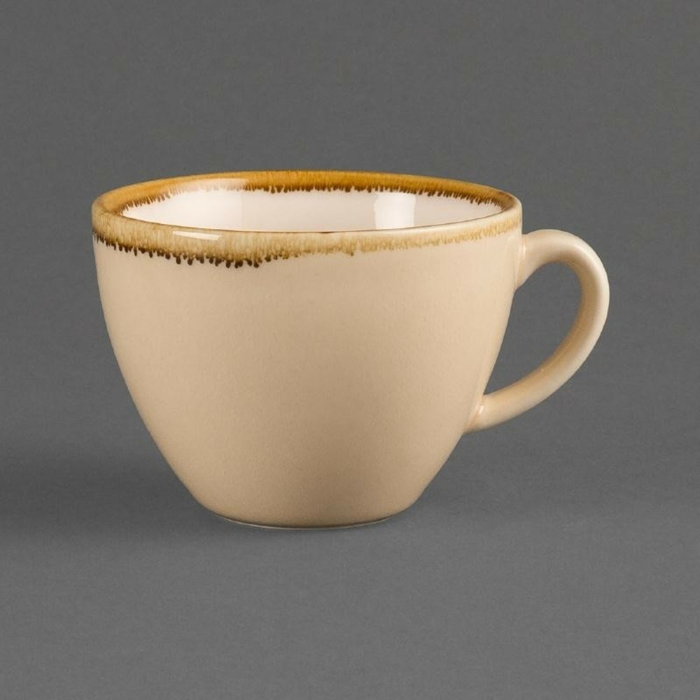 Tasse couleur sable kiln olympia 228ml - lot de 6