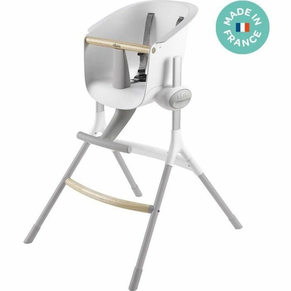 Chaise haute bébé up&down gris/blanc