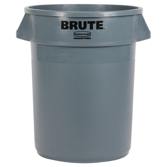 Collecteur de déchets gris - 75l - rubbermaid