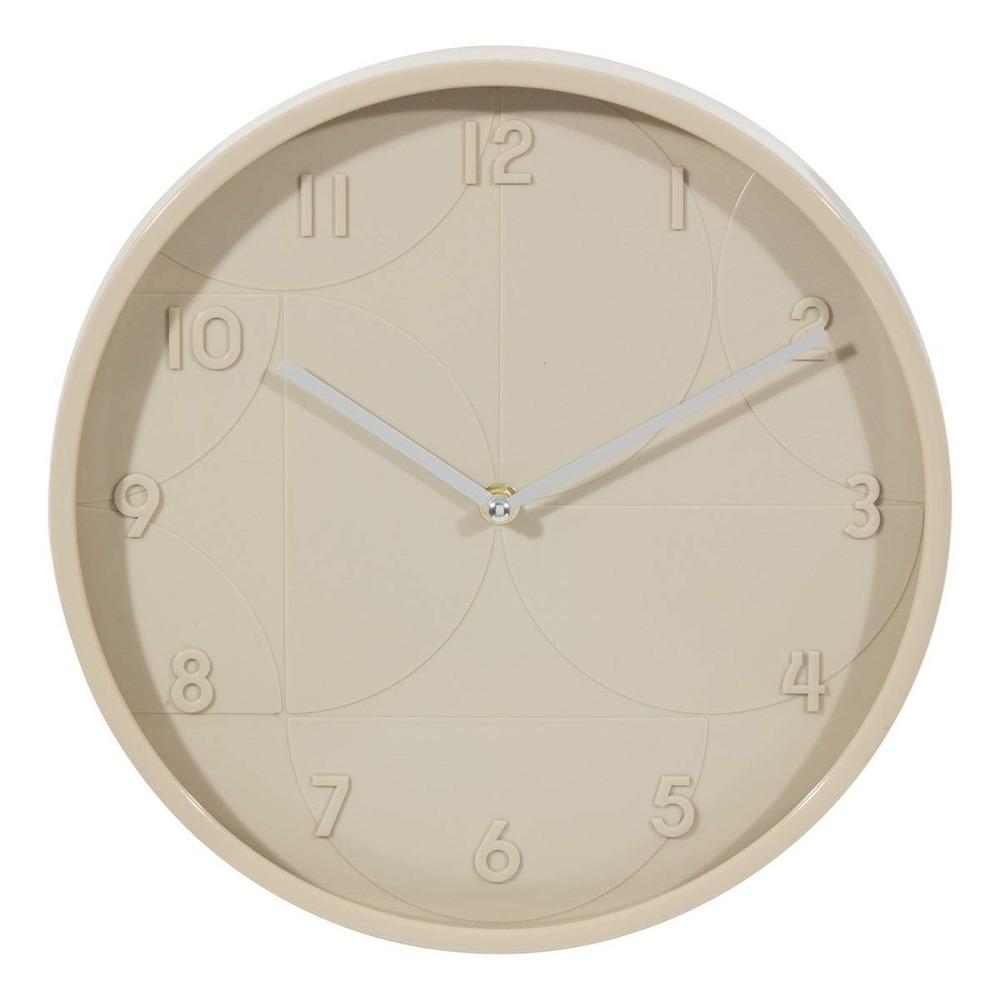 Horloge samy d30cm sable