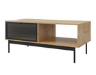 Lamia - table basse - bois et noir - 120 cm