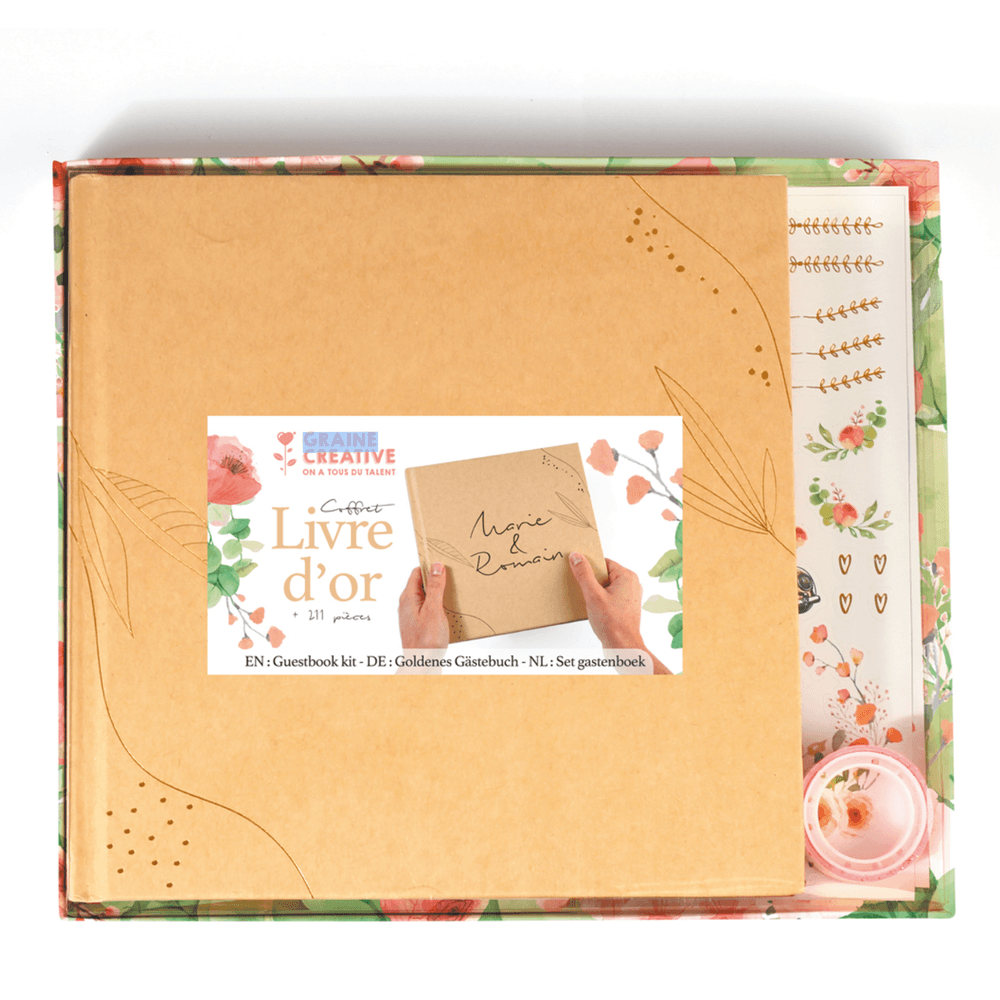 Kit scrapbooking - livre d'or