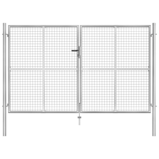 PORTE DE JARDIN ACIER GALVA 10-(864212)