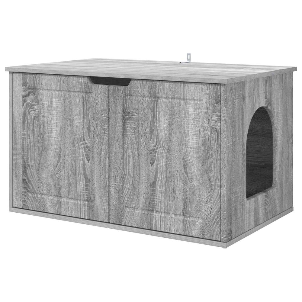 Maison pour chat gris sonoma 85 x 55 x 50,5 cm