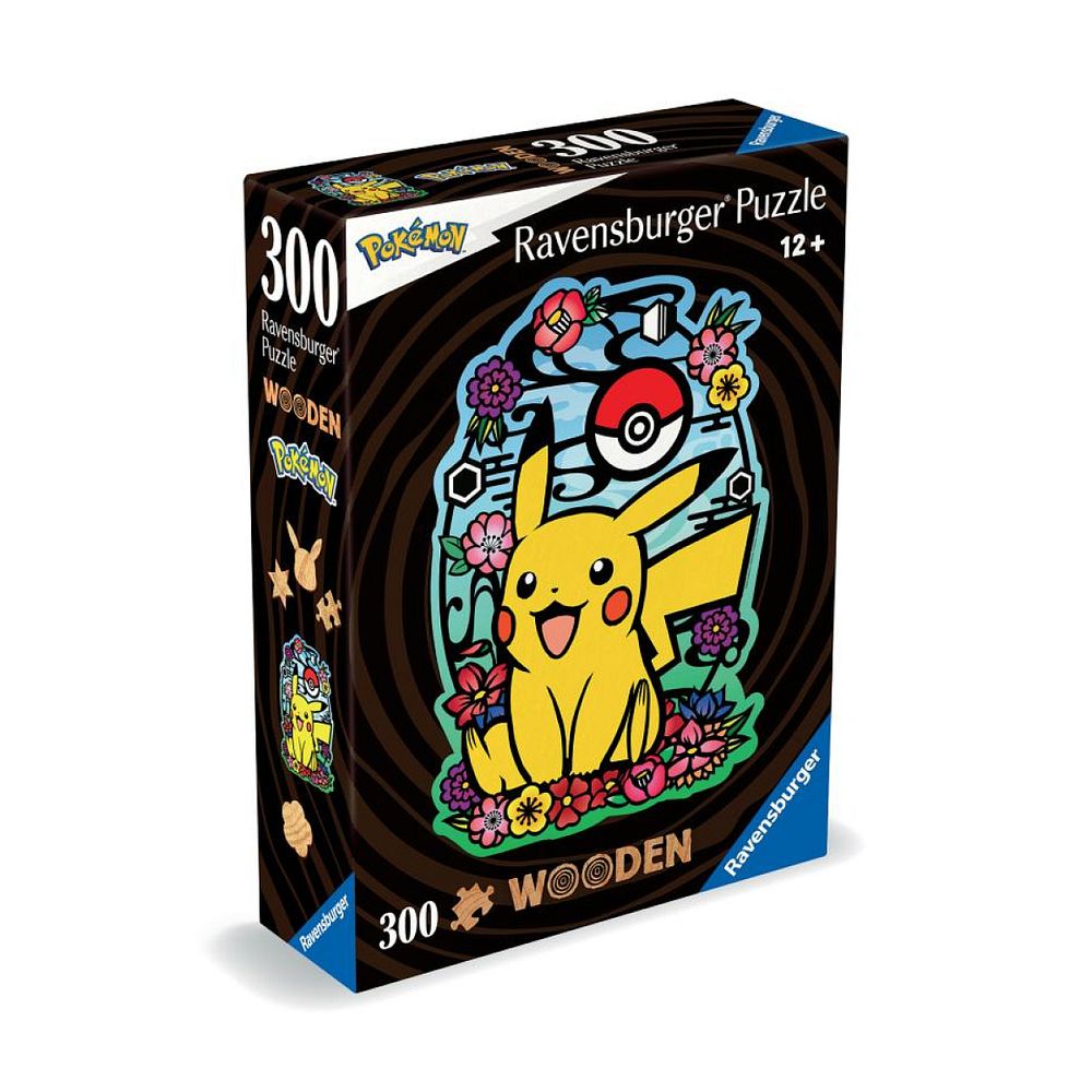 Puzzle en bois 300p pokemon pikachu