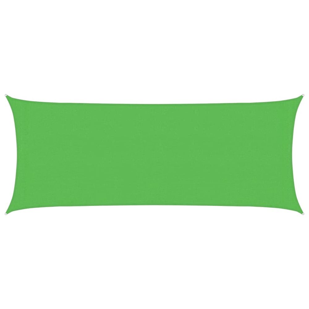 Voile d'ombrage 160 g/m² vert clair 2x5 m pehd