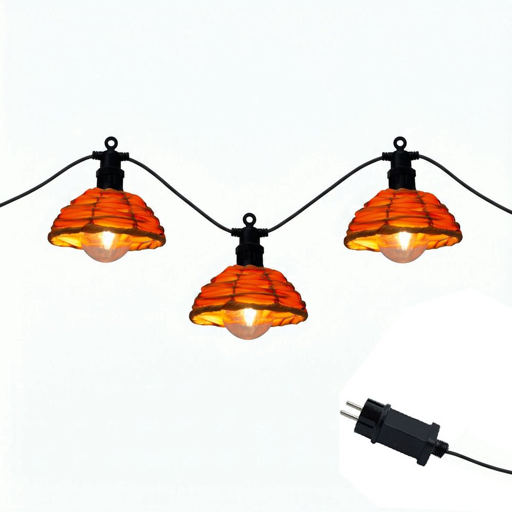 Guirlande abat-jour cottage 10 globes 5.70m