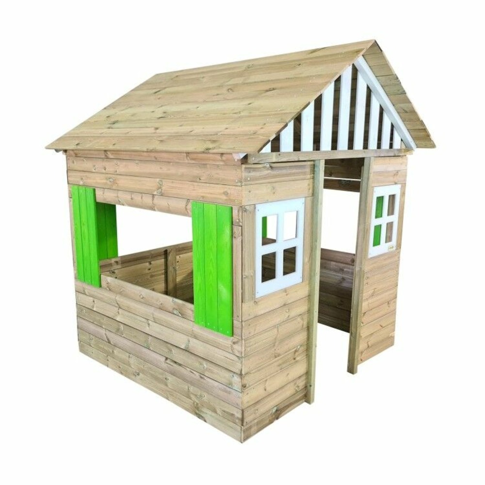 Maison d'enfant en bois masgames lollipop xxl horeca vert