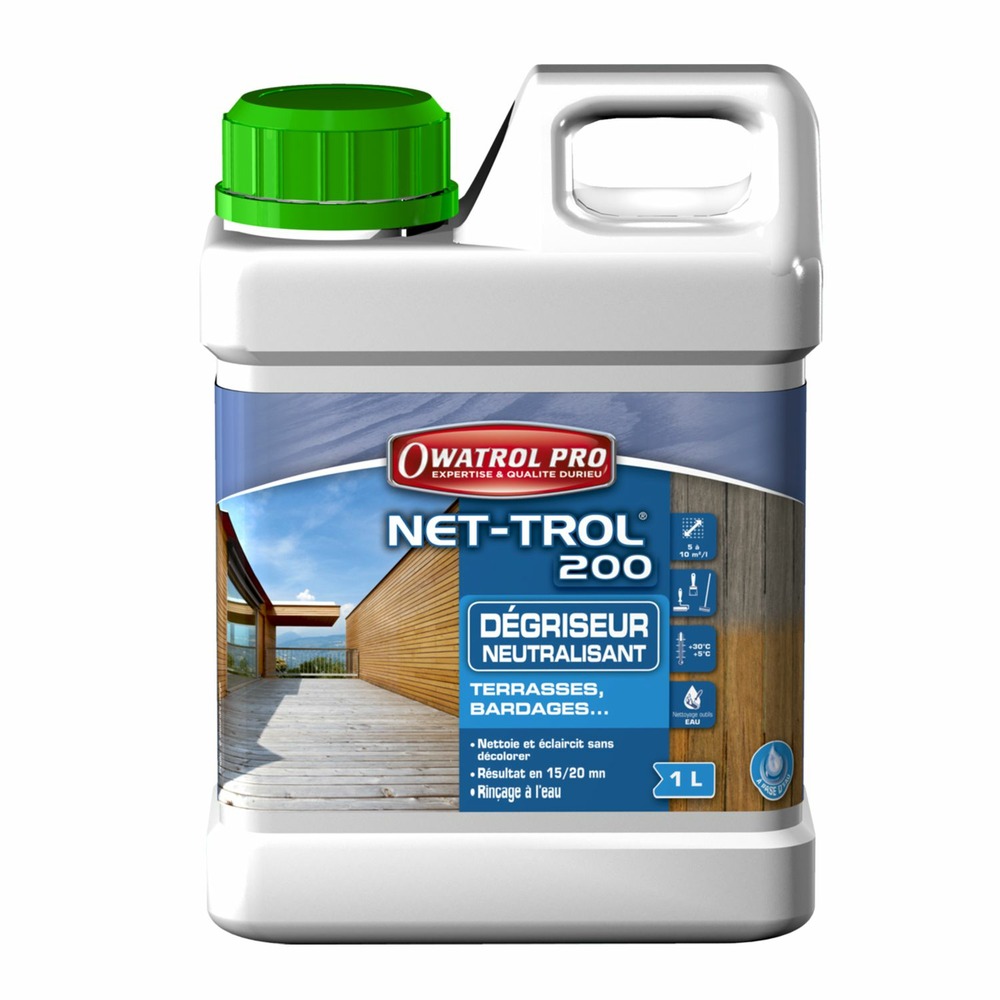 Dégriseur pour teck, owatrol net trol 200, 1l