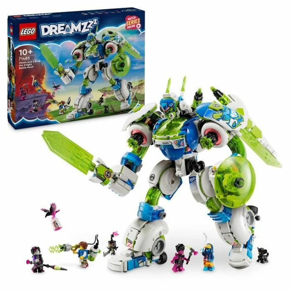 Lego dreamzzz mateo et z-blob, le robot chevalier - 4 minifigurines