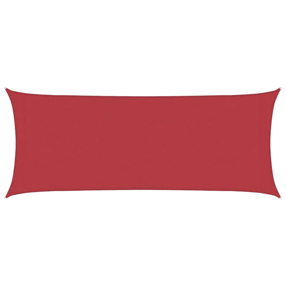 Voile d'ombrage 160 g/m² rouge 2x4,5 m pehd