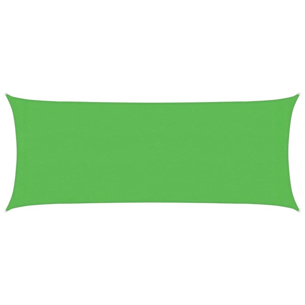 Voile d'ombrage 160 g/m² vert clair 2x5 m pehd