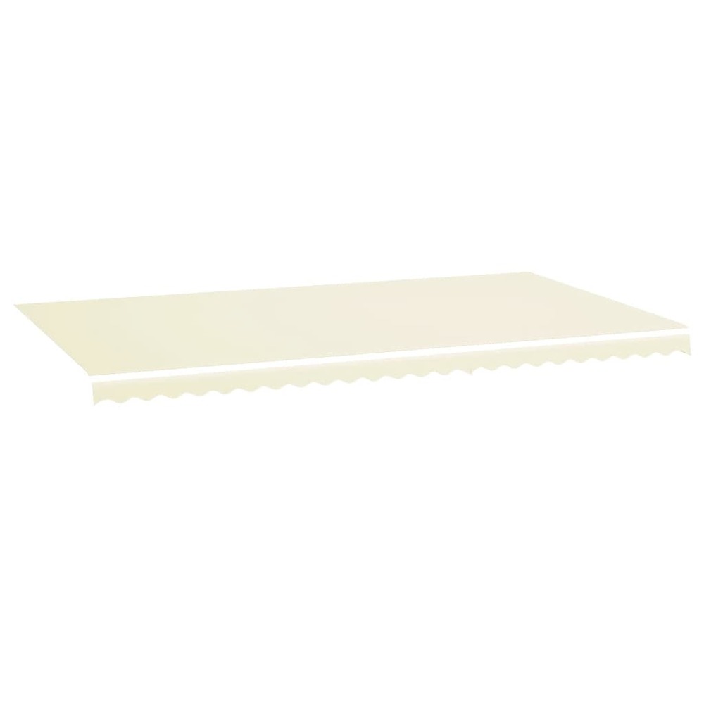 Tissu de remplacement pour auvent crème 6x3,5 m