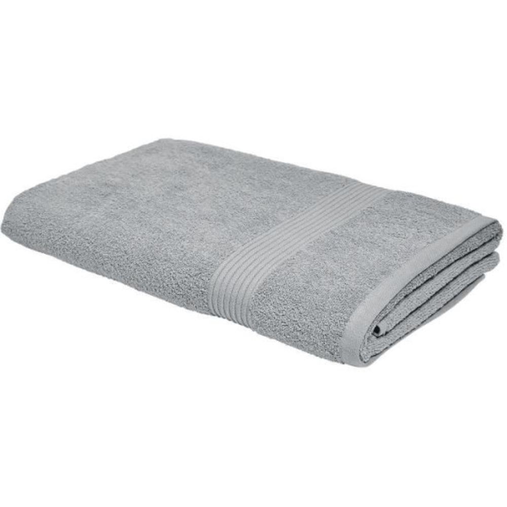 Essential - maxi drap de bain 90x150 cm 100% coton coloris acier
