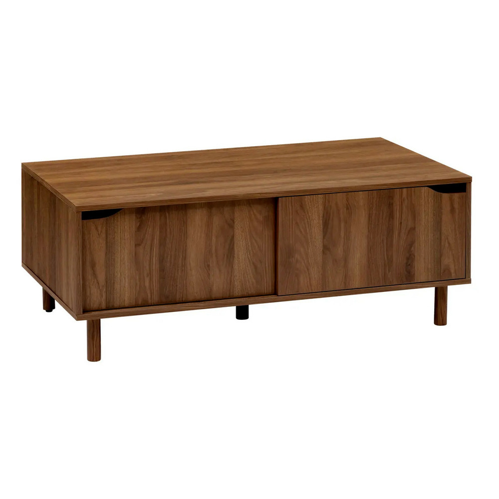 Table basse 2 portes coulissantes 