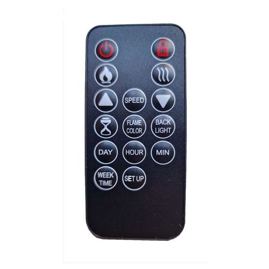 Telecommande sined pour cheminees electriques design elegant materiaux de qualite durable et res
