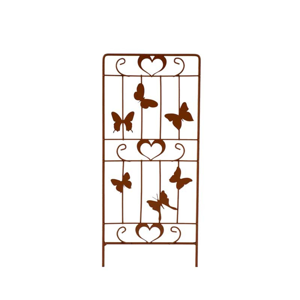 Petit treillage papillon 15x1x38cm