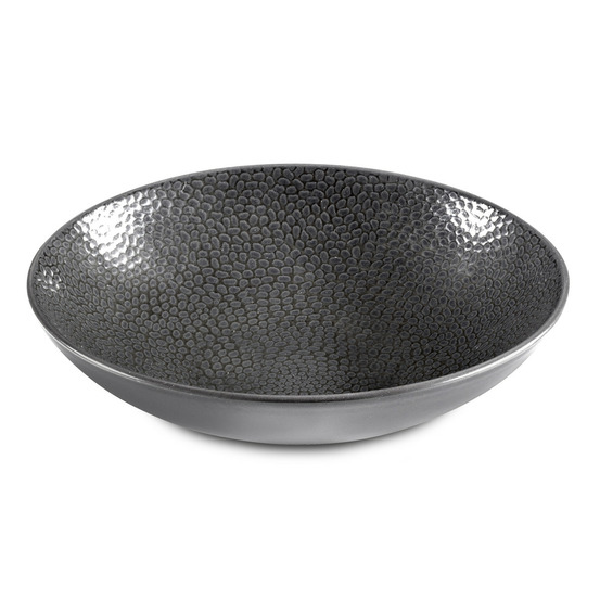 Stone gris - assiette creuse 25 cm (lot de 6)
