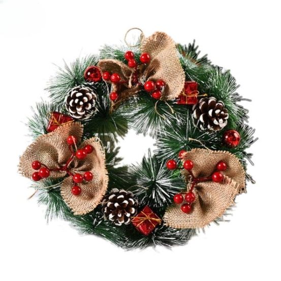 Couronne de noël - houx