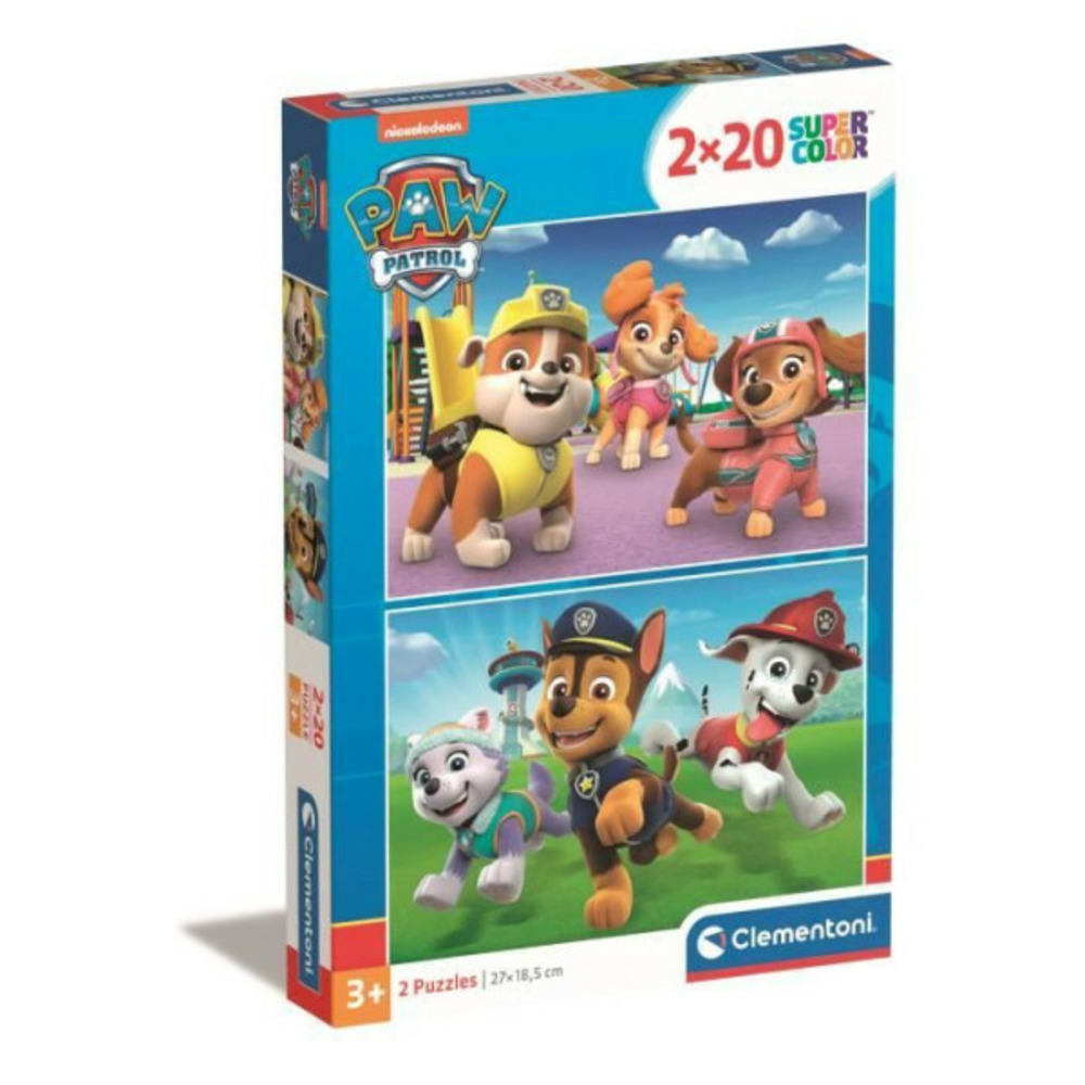 Clementoni - 2x20 pieces - pat' patrouille