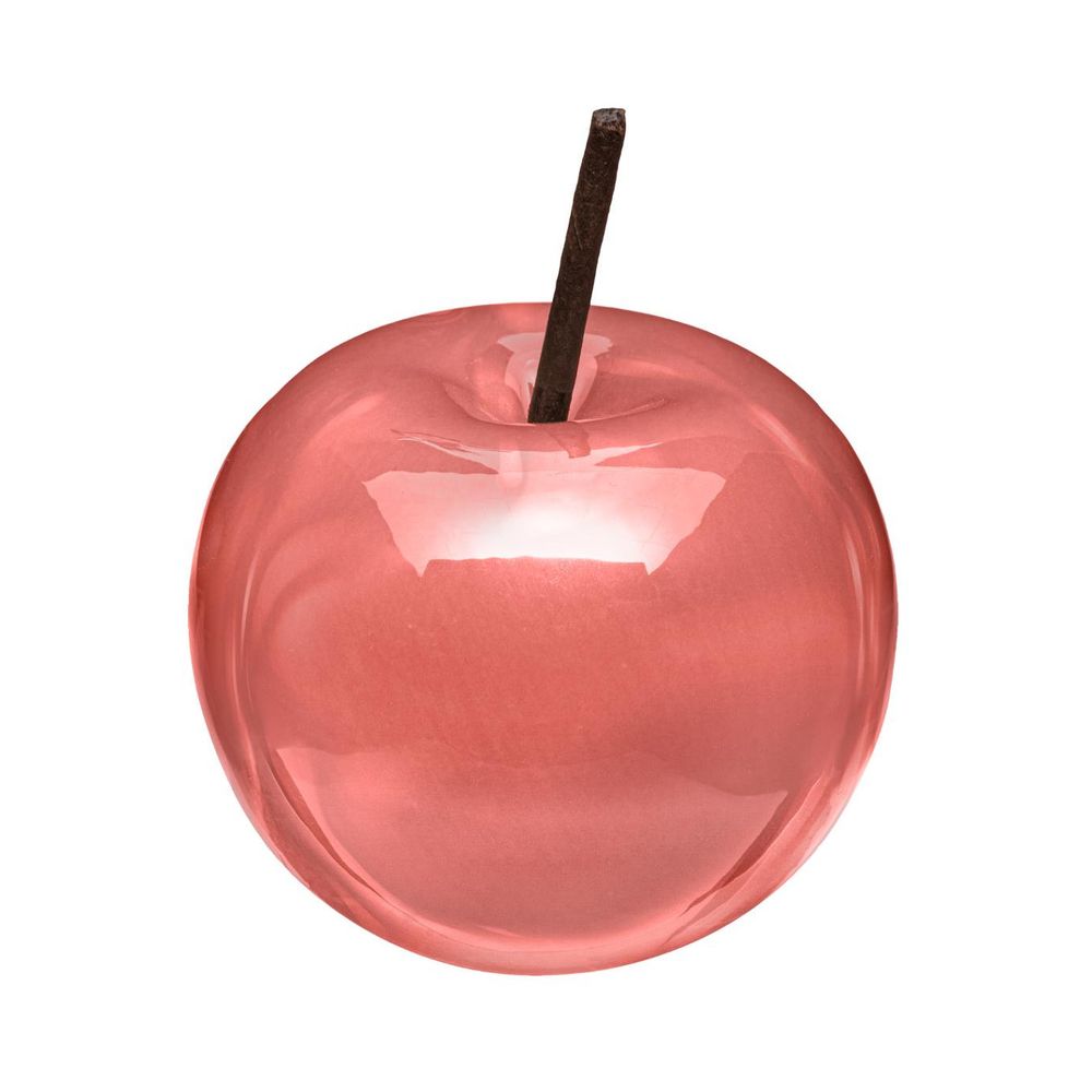 Pomme décorative en céramique de couleur d 8.9 cm