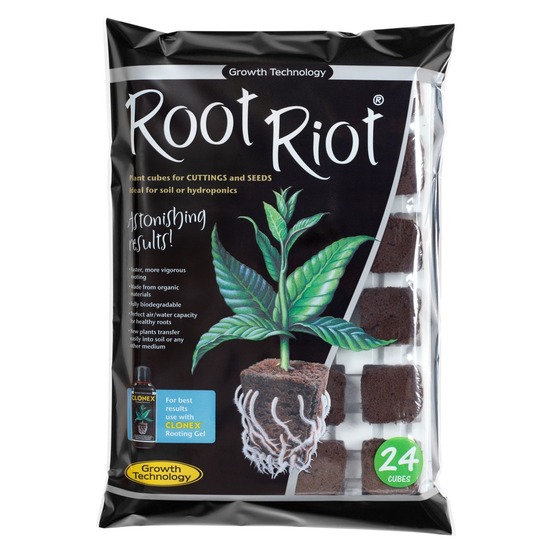Root riot plateau de 24 bouchons de bouturage