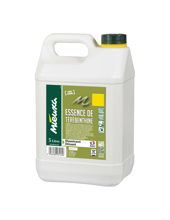 Essence terebenthine 5 litres - mieuxa