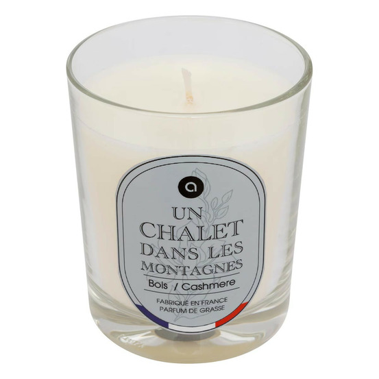 Bougie parfumée en verre