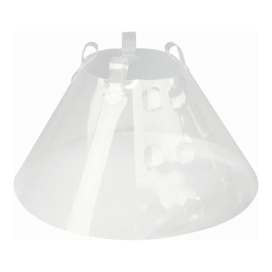 Collier de protection isabelino pour chiens kvp betsy transparent (22-26 cm)