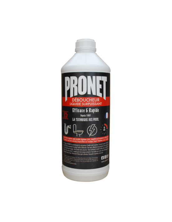 Pronet déboucheur canalisation 1 litre - pronet