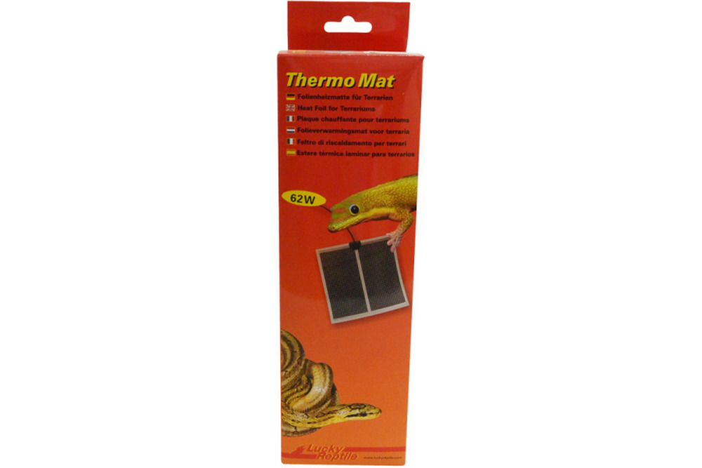 Tapis chauffant 62w pour terrarium - thermo mat 115 x 28 cm - chauffage pour reptiles (lézards, serpents), amphibiens et invert